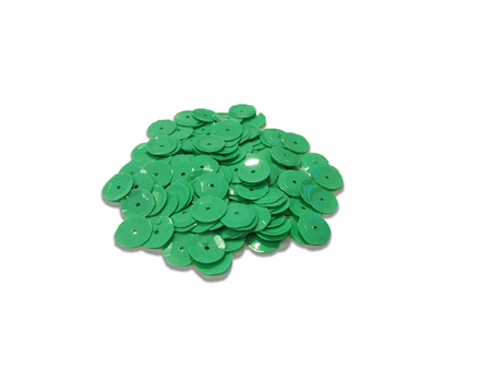 CEKINY KÓŁECZKA ZIELONE PASTELOWE 8MM / 3GRAM (1)