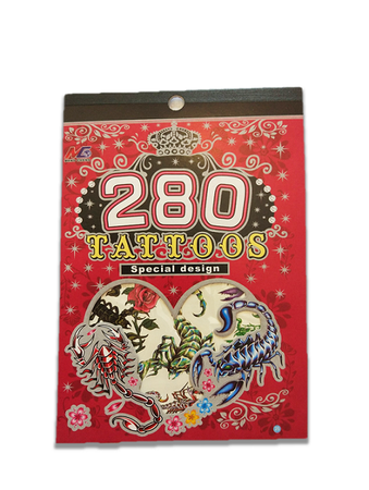 TATUAŻE TATUAŻ ARKUSZE 280 SZT SKORPIONY (1)