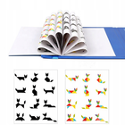 TANGRAM KLOCKI DREWNIANE MAGNETYCZNE TABLICA UKŁADANKA (3)