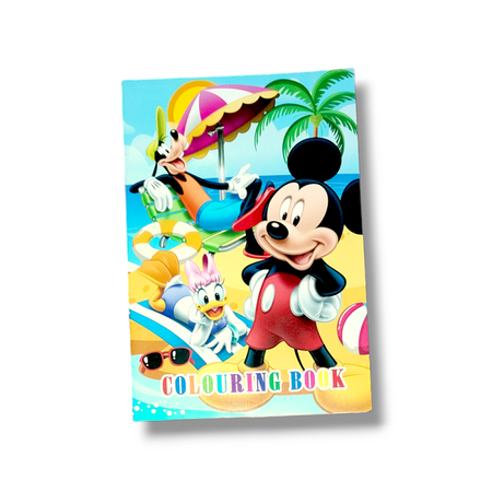 MALOWANKA KOLOROWANKA Z NAKLEJKAMI MYSZKA MINNIE MICKEY (1)